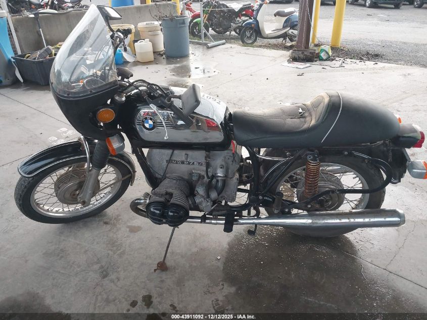 1972 BMW Rr755 VIN: 2985591 Lot: 43911092