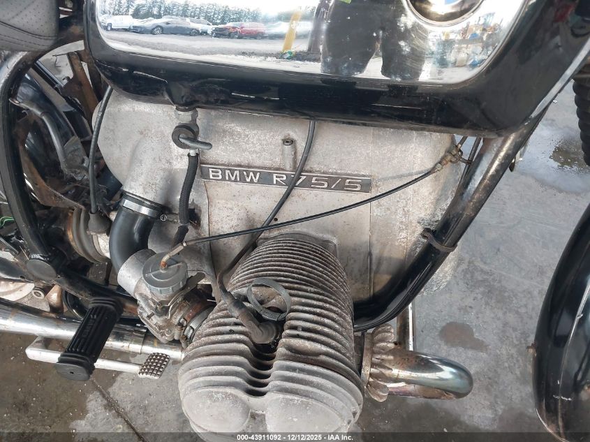 1972 BMW Rr755 VIN: 2985591 Lot: 43911092