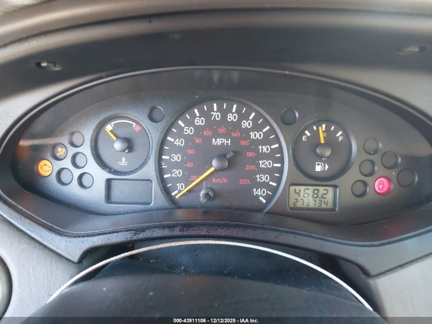 2003 Ford Focus Lx VIN: 1FAFP33P63W198896 Lot: 43911106