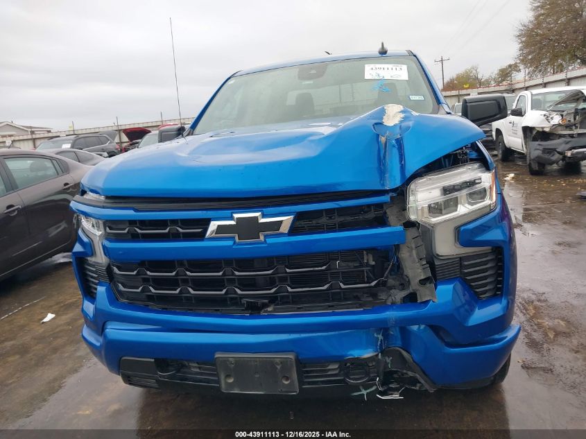 2023 Chevrolet Silverado 1500 Rst VIN: 1GCPADED1PZ110091 Lot: 43911113