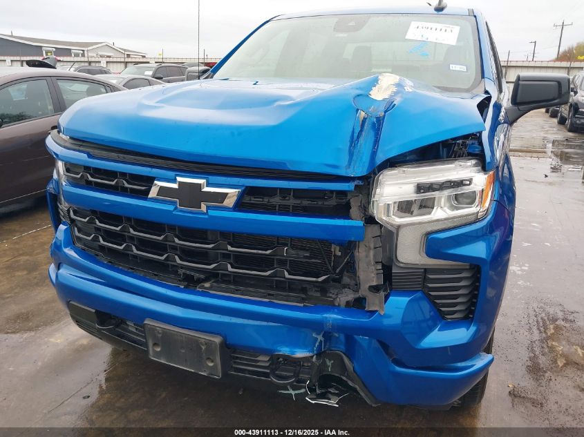 2023 Chevrolet Silverado 1500 Rst VIN: 1GCPADED1PZ110091 Lot: 43911113