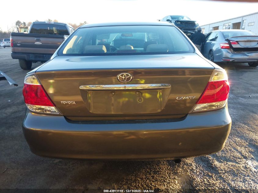 2006 Toyota Camry Std VIN: 4T1BE32K36U647743 Lot: 43911119
