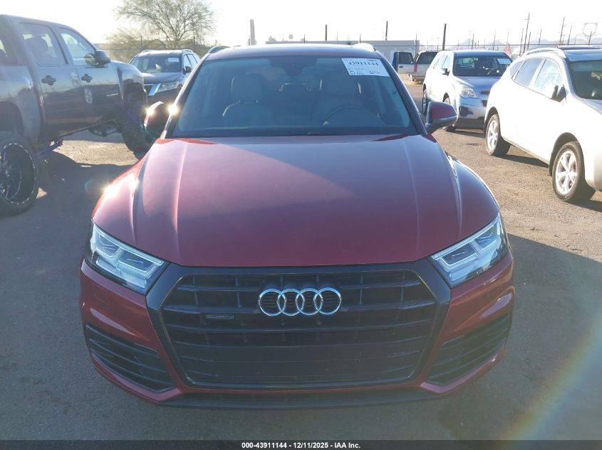 2019 Audi Q5 45 Premium VIN: WA1BNAFY2K2060926 Lot: 43911144