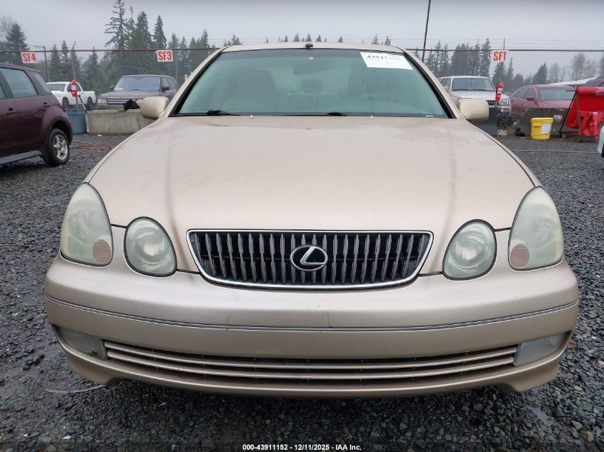 2003 Lexus Gs 300 VIN: JT8BD69S930190095 Lot: 43911152