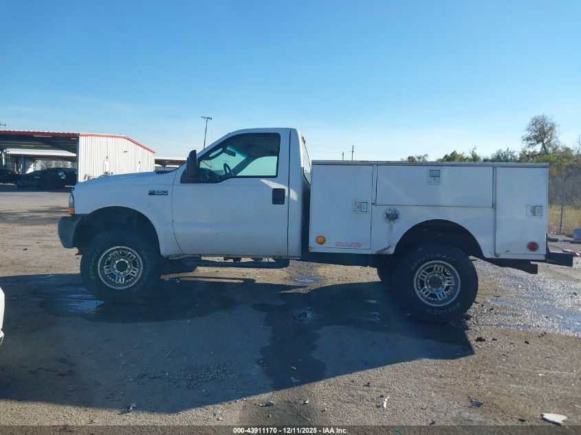 2004 Ford F-350 Xl/Xlt VIN: 1FTSF31LX4EB98127 Lot: 43911170