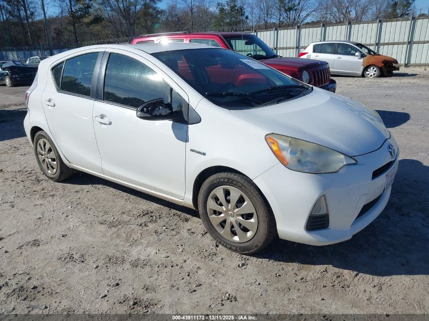 TOYOTA PRIUS C ONE