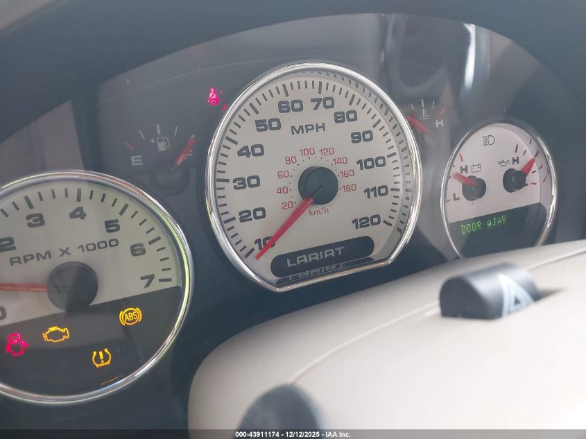 2007 Ford F-150 Lariat/Xlt VIN: 1FTPW12VX7FB68229 Lot: 43911174