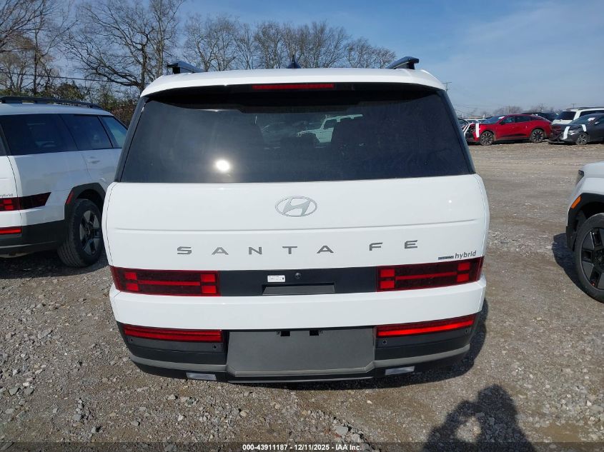 2026 Hyundai Santa Fe Hybrid Sel VIN: 5NMP2DG12TH103987 Lot: 43911187