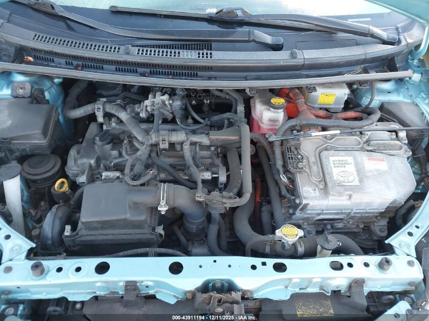 2012 Toyota Prius C One VIN: JTDKDTB35C1018384 Lot: 43911194