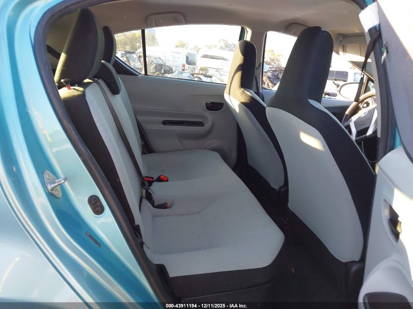 2012 Toyota Prius C One VIN: JTDKDTB35C1018384 Lot: 43911194