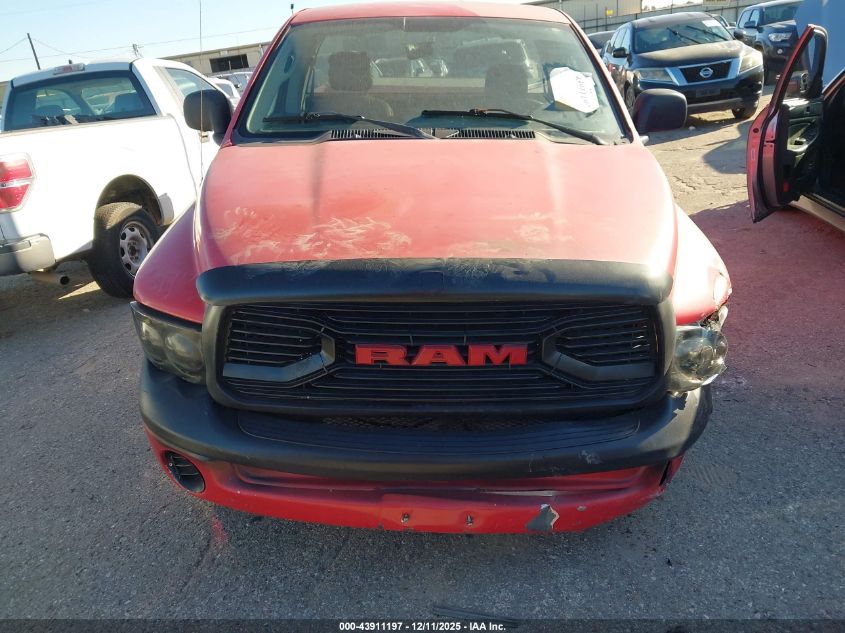 2003 Dodge Ram 1500 St VIN: 1D7HA16K03J568364 Lot: 43911197