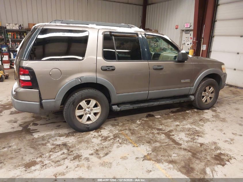 2006 Ford Explorer Xlt VIN: 1FMEU73E16UA00838 Lot: 43911204