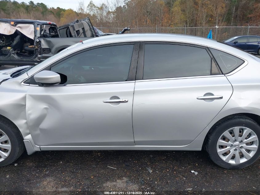 2019 Nissan Sentra S VIN: 3N1AB7AP8KY400578 Lot: 43911211