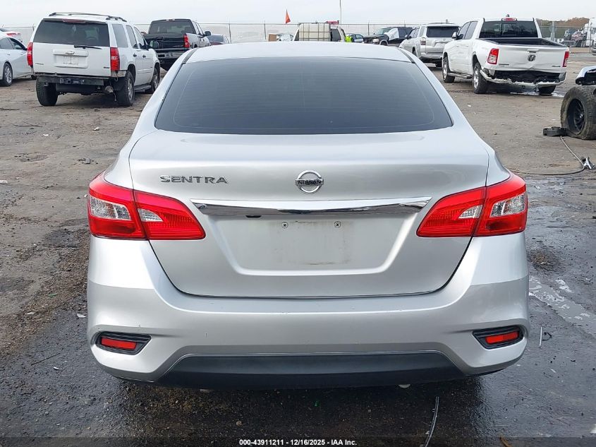 2019 Nissan Sentra S VIN: 3N1AB7AP8KY400578 Lot: 43911211