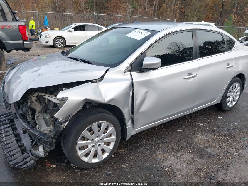 2019 Nissan Sentra S VIN: 3N1AB7AP8KY400578 Lot: 43911211