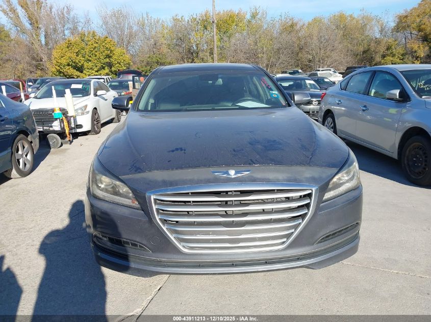 2015 Hyundai Genesis 3.8 VIN: KMHGN4JE2FU032270 Lot: 43911213