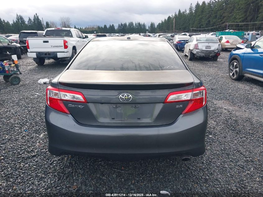 2012 Toyota Camry Se VIN: 4T1BF1FK6CU569966 Lot: 43911214