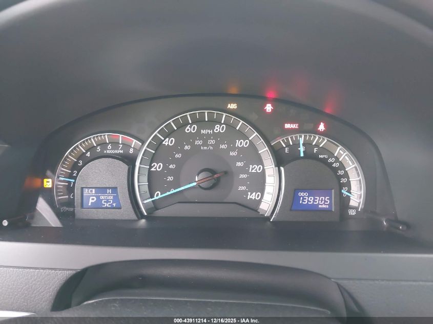 2012 Toyota Camry Se VIN: 4T1BF1FK6CU569966 Lot: 43911214