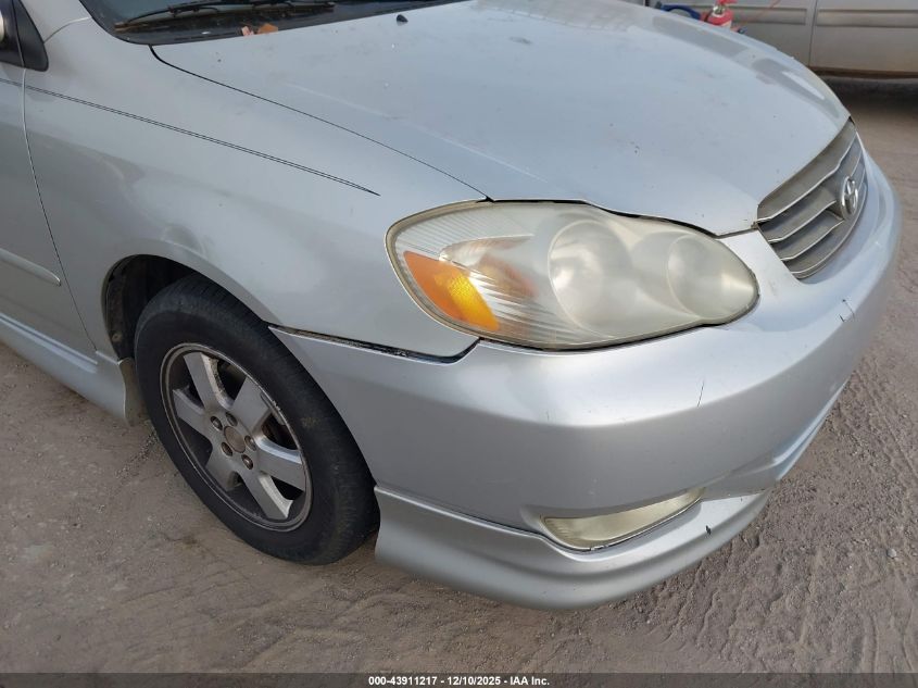 2004 Toyota Corolla S VIN: 1NXBR32E54Z210368 Lot: 43911217