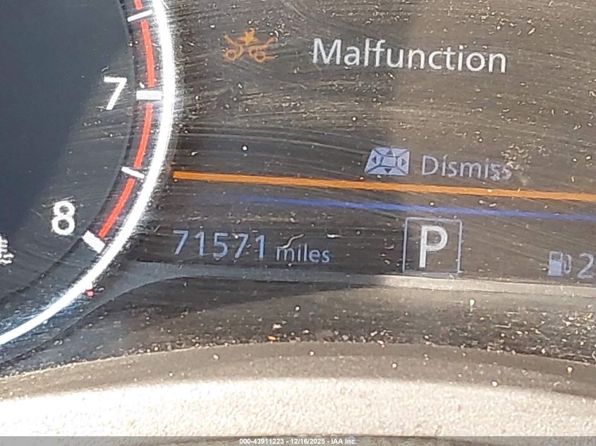 2019 Nissan Altima 2.5 Sr VIN: 1N4BL4CW7KC257638 Lot: 43911223