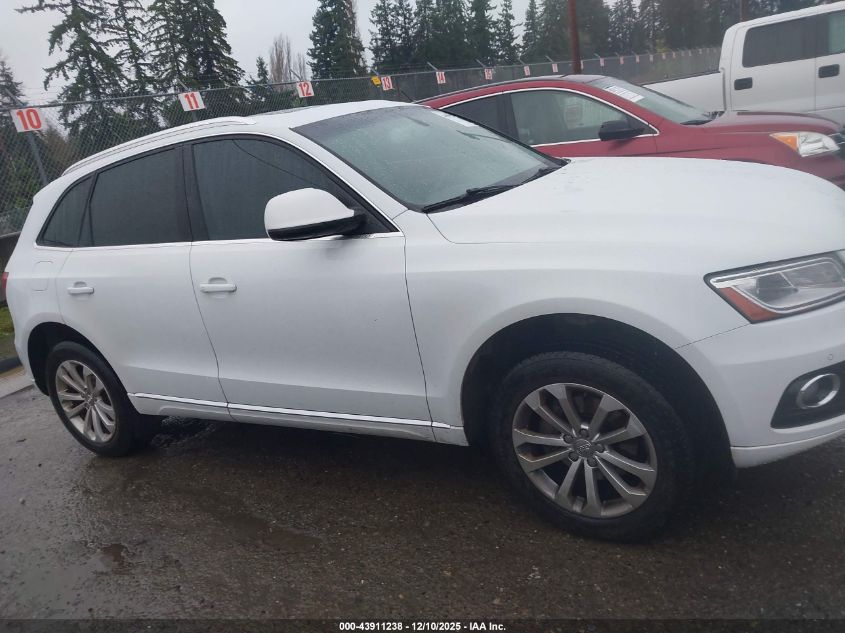 2014 Audi Q5 2.0T Premium VIN: WA1LFAFP0EA098318 Lot: 43911238