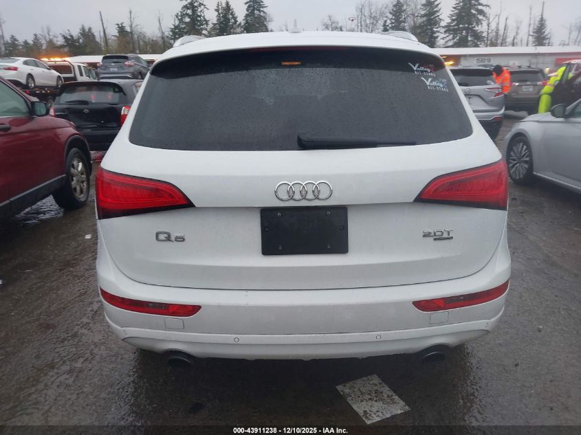 2014 Audi Q5 2.0T Premium VIN: WA1LFAFP0EA098318 Lot: 43911238