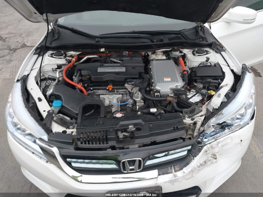 2014 Honda Accord Hybrid Touring VIN: 1HGCR6F79EA002228 Lot: 43911239