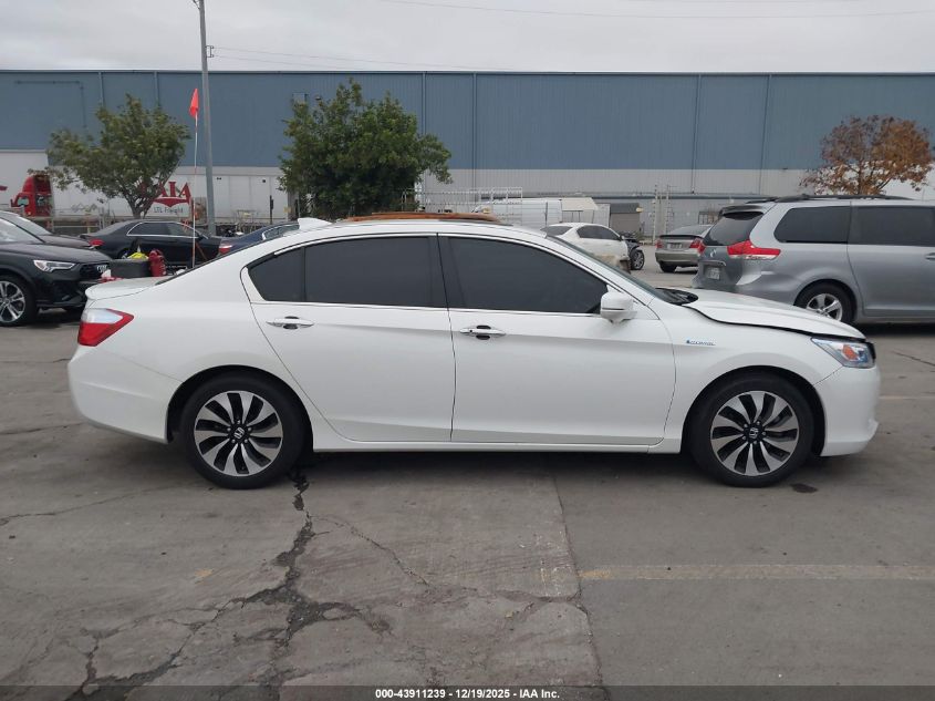 2014 Honda Accord Hybrid Touring VIN: 1HGCR6F79EA002228 Lot: 43911239