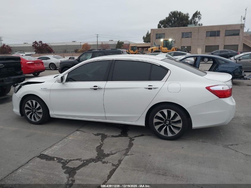2014 Honda Accord Hybrid Touring VIN: 1HGCR6F79EA002228 Lot: 43911239
