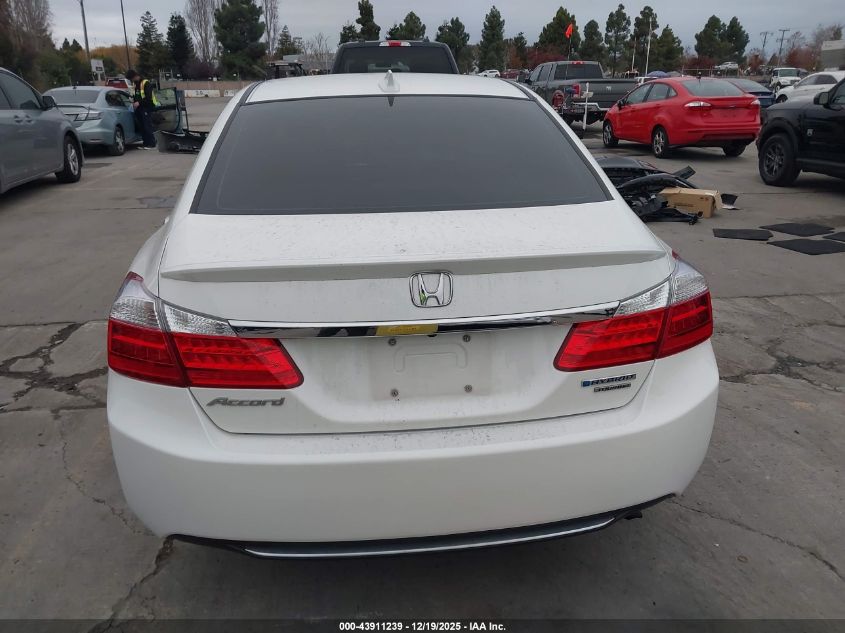 2014 Honda Accord Hybrid Touring VIN: 1HGCR6F79EA002228 Lot: 43911239