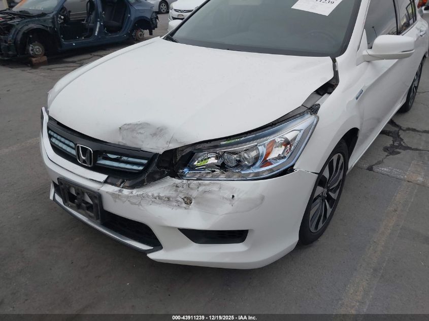 2014 Honda Accord Hybrid Touring VIN: 1HGCR6F79EA002228 Lot: 43911239