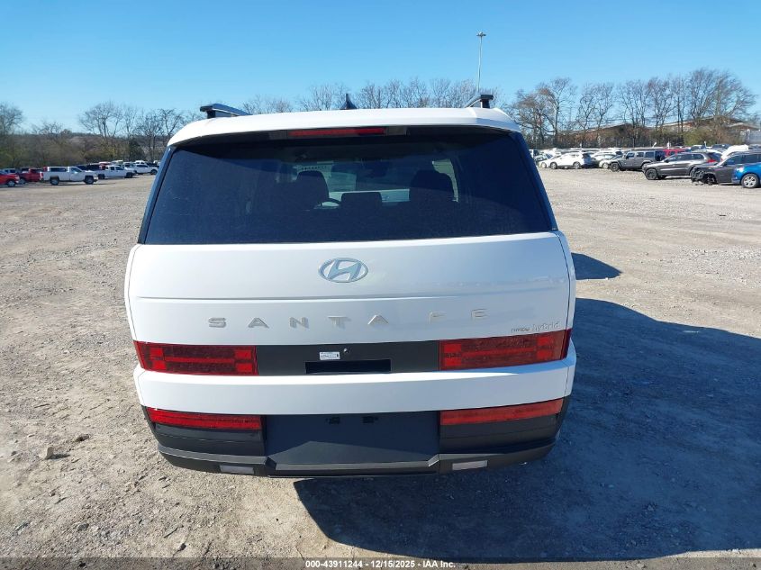 2026 Hyundai Santa Fe Hybrid Sel VIN: 5NMP2DG18TH104139 Lot: 43911244