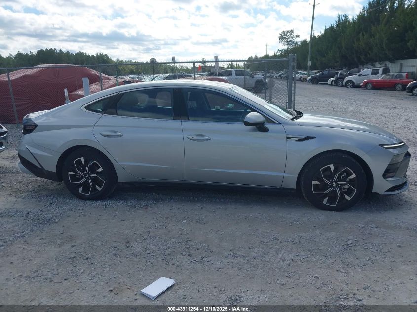 2025 Hyundai Sonata Sel VIN: KMHL64JA9SA470207 Lot: 43911254