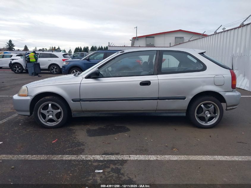 1996 Honda Civic Dx VIN: 2HGEJ6342TH128293 Lot: 43911258