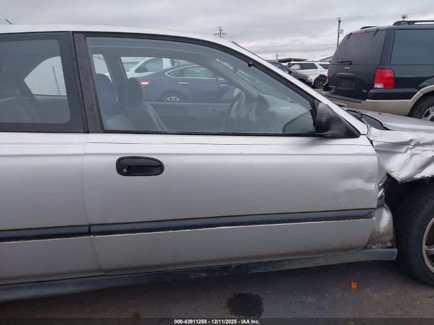 1996 Honda Civic Dx VIN: 2HGEJ6342TH128293 Lot: 43911258