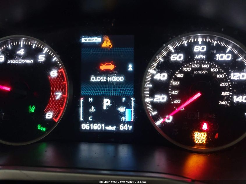 2022 Mitsubishi Eclipse Cross Se/Se Special Edition S-Awc/Sel S-Awc/Sel Special Edition S-Awc VIN: JA4ATWAA5NZ057409 Lot: 43911259