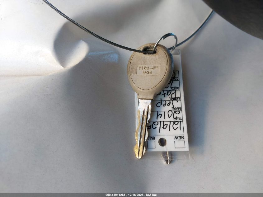 2014 Jeep Patriot Sport VIN: 1C4NJPBB3ED725991 Lot: 43911261