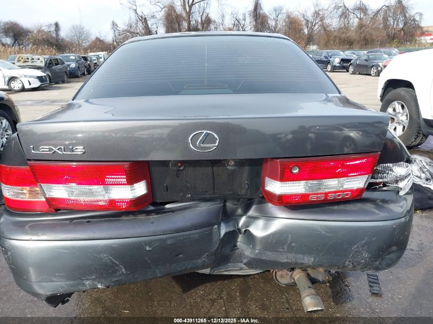 2000 Lexus Es 300 VIN: JT8BF28G0Y5081454 Lot: 43911265