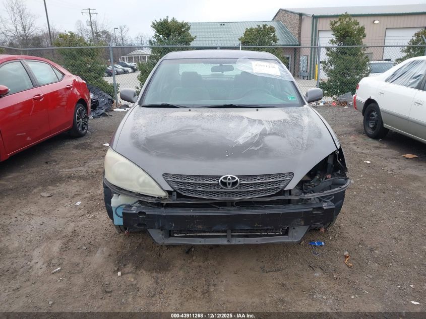 2004 Toyota Camry Le V6 VIN: 4T1BF30K34U588836 Lot: 43911268