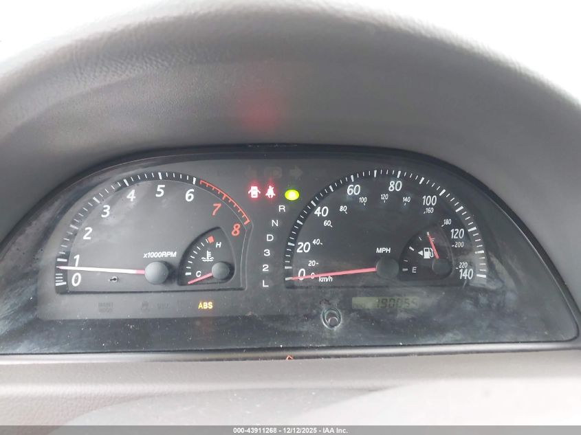 2004 Toyota Camry Le V6 VIN: 4T1BF30K34U588836 Lot: 43911268