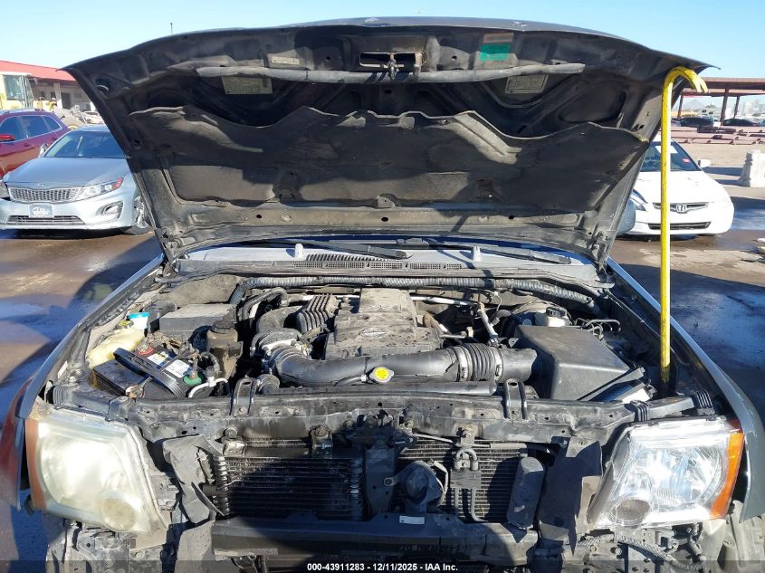 2005 Nissan Xterra Se VIN: 5N1AN08U25C634277 Lot: 43911283