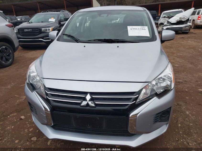 2024 Mitsubishi Mirage Es/Le VIN: ML32AUHJ8RH021335 Lot: 43911286