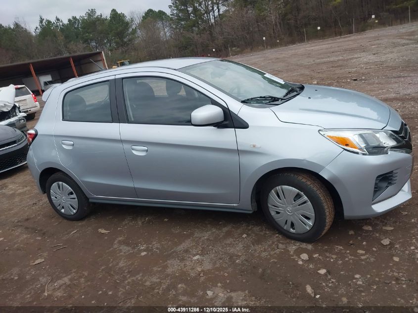 2024 Mitsubishi Mirage Es/Le VIN: ML32AUHJ8RH021335 Lot: 43911286