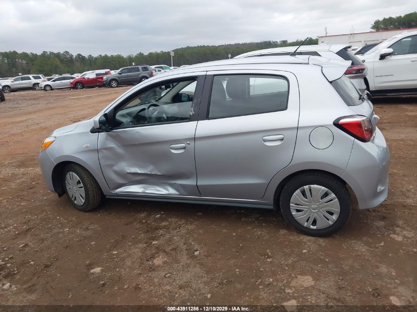 2024 Mitsubishi Mirage Es/Le VIN: ML32AUHJ8RH021335 Lot: 43911286