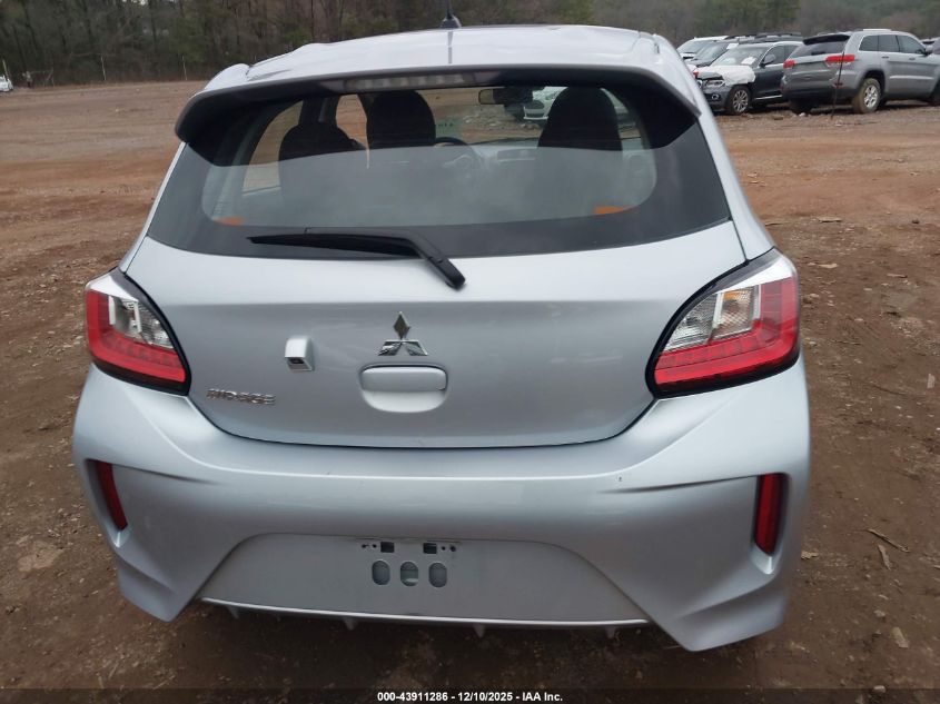 2024 Mitsubishi Mirage Es/Le VIN: ML32AUHJ8RH021335 Lot: 43911286