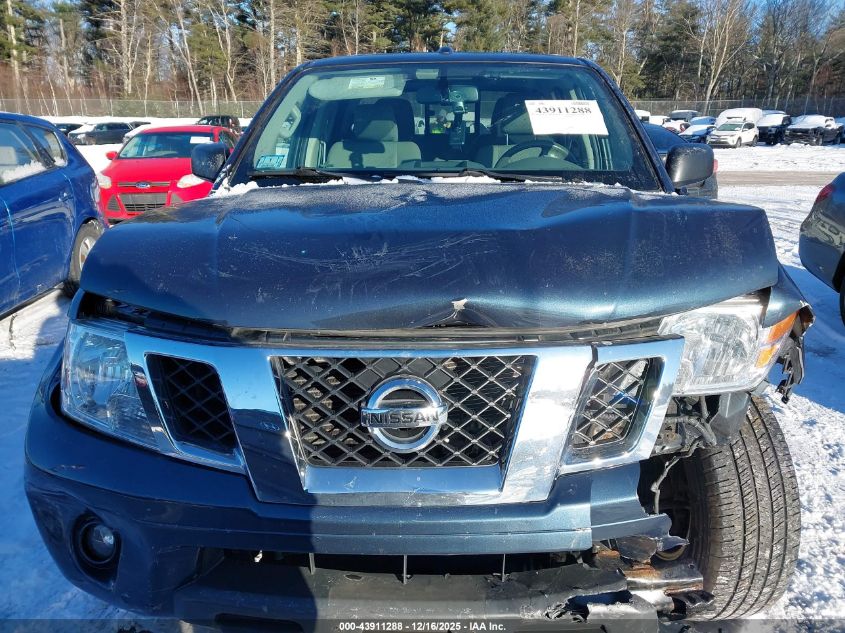 2017 Nissan Frontier Sv VIN: 1N6AD0EVXHN702741 Lot: 43911288