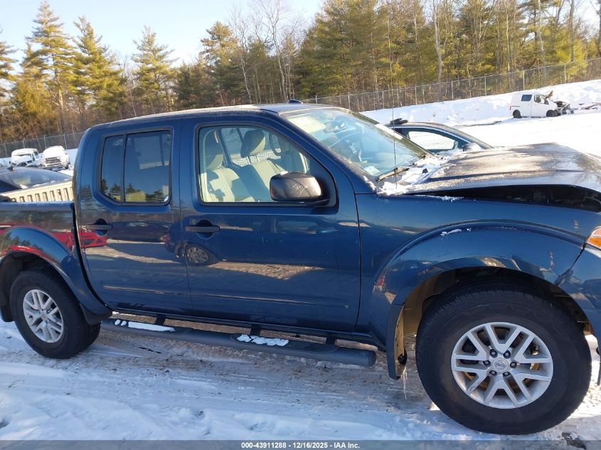 2017 Nissan Frontier Sv VIN: 1N6AD0EVXHN702741 Lot: 43911288