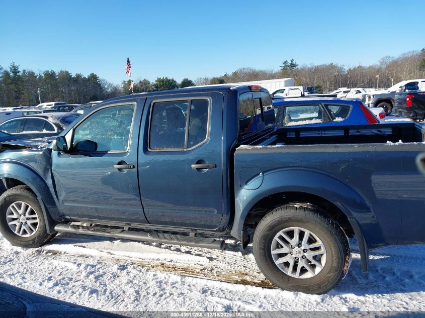 2017 Nissan Frontier Sv VIN: 1N6AD0EVXHN702741 Lot: 43911288
