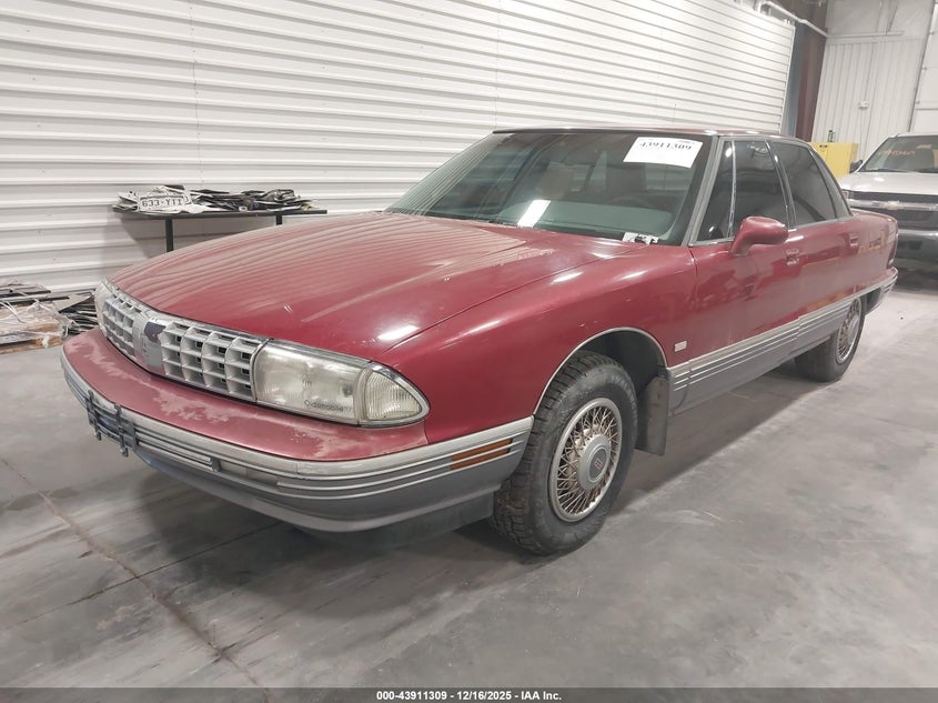 1G3CW53L9M4331141 1991 OLDSMOBILE 98 photo no. 2