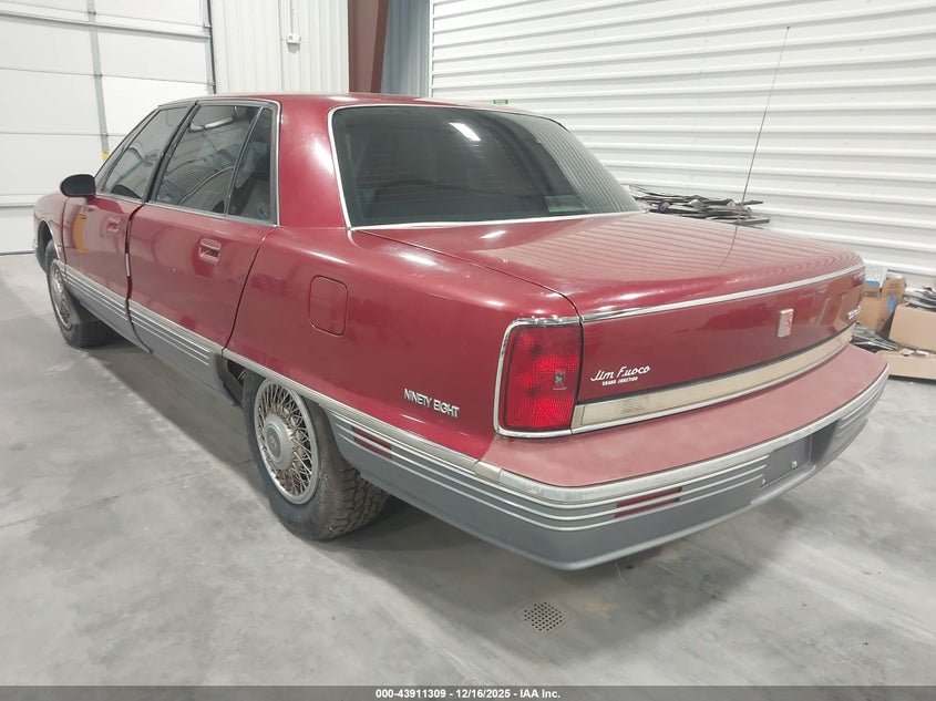 1G3CW53L9M4331141 1991 OLDSMOBILE 98 photo no. 3